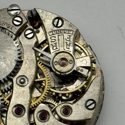 R&S Rotherham & Sons Watch Movement Manual Wind Vintage Parts Repair 23.6mm