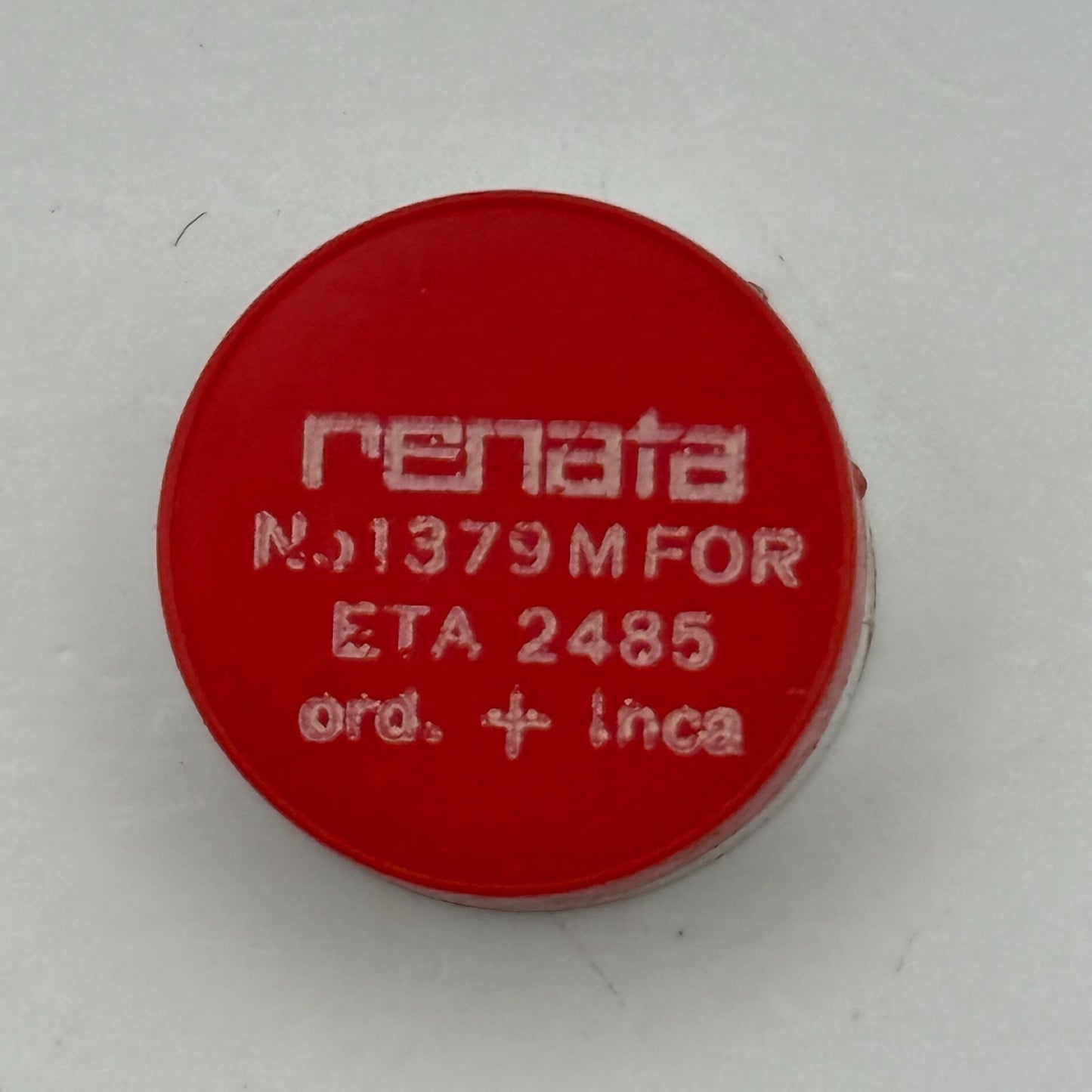 ETA 2485 Balance Wheel Complete And Spring  1379 M Watch Movement Parts 