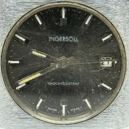 33mm Men’s Vintage Ingersoll Sea Lion Ronda RL 1215-21 Swiss Watch PARTS