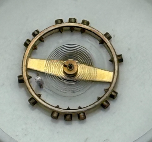 FHF 60 Balance Wheel Complete And Spring 6¾–8’’’ 200 M Watch Movement Parts NOS