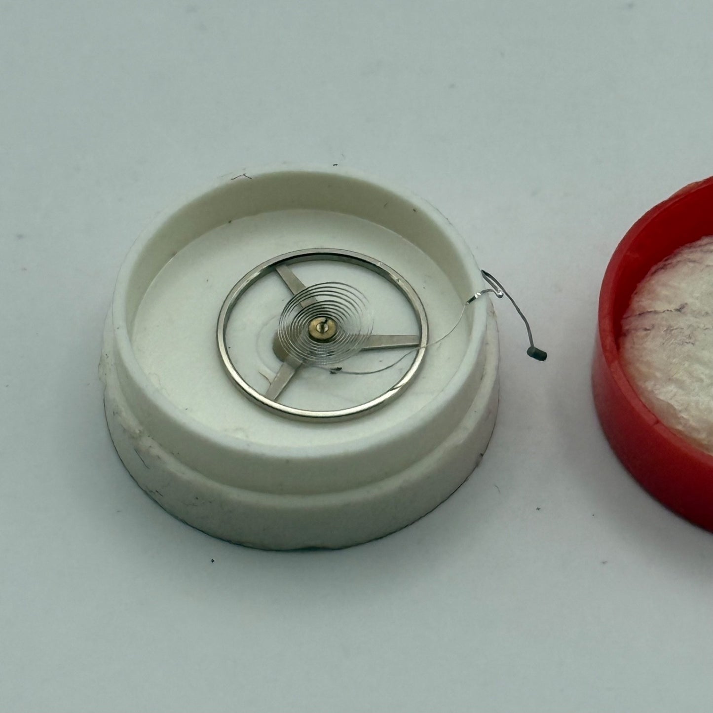 Peseux 320 330 Balance Complete Renata 454 M Watch Movement Parts Vintage DAMAGE