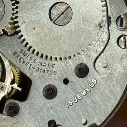 34mm Allenby Helsa Finest Mainspring Brevete 314705 Vintage Manual Watch PARTS