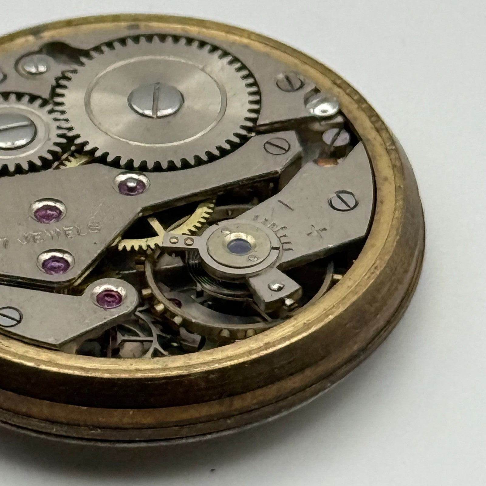 AS 1002 984 Watch Movement Aristo Manual Wind Vintage Swiss Parts Repair 27.7mm