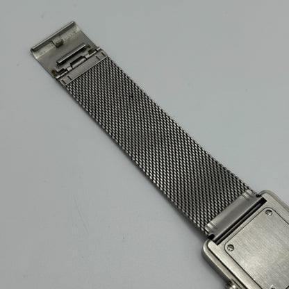 Calvin Klein Ladies Quartz Watch Black Dial Mesh Strap Swiss 30mm PARTS REPAIR