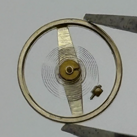 Ebosa 86 Balance Wheel Complete And Spring Conical Piva Watch Movement Parts 