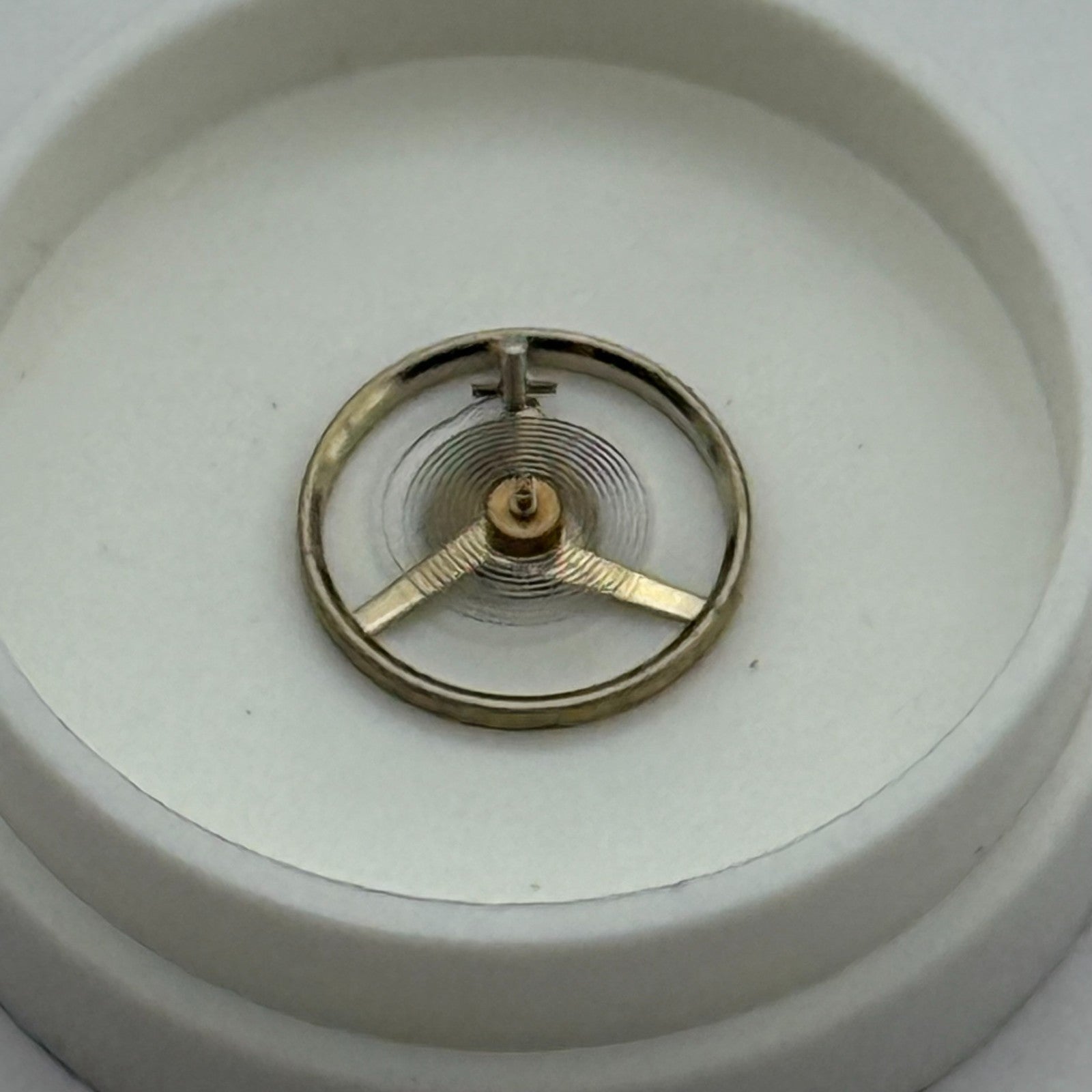 FHF 59-21 Balance Wheel Complete And Spring  1353 Watch Movement Parts NOS