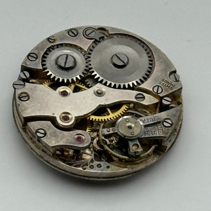 AS A Schild Swiss Watch Movement Manual Wind Vintage Parts Repair Spares 23.5mm