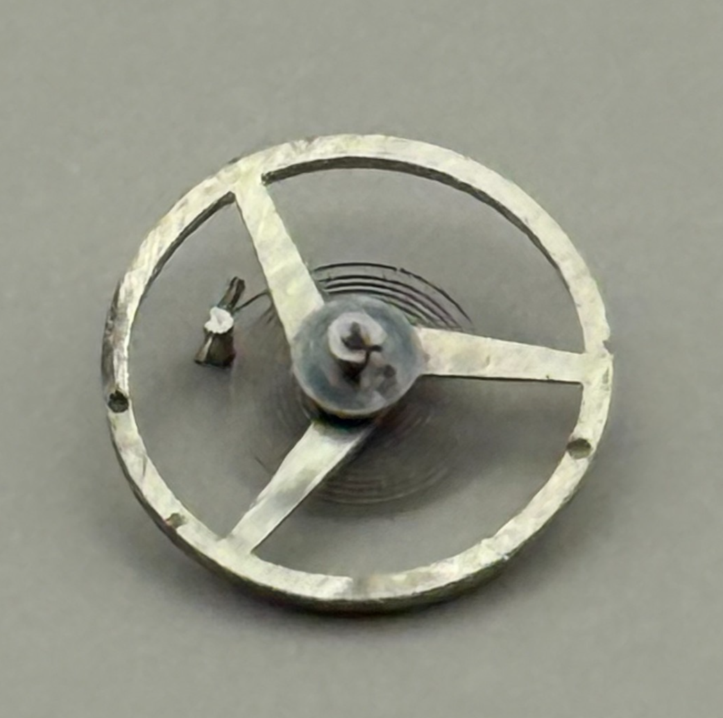 FEF 430 6600 Balance Wheel Complete And Spring 5½’’’ 1432 M Watch Parts NOS