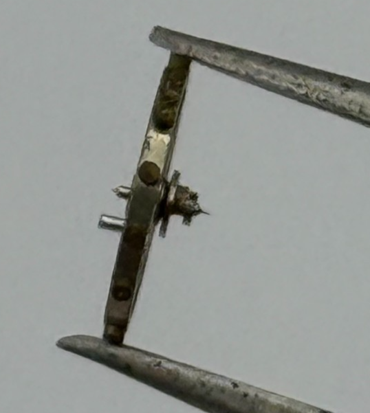 AS 1051 Balance Wheel Complete And Spring  Watch Movement Parts NOS