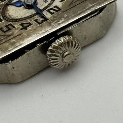 13.1mm Vintage Gruen Guild 15 Jewels Manual Wind Watch Movement PARTS REPAIR