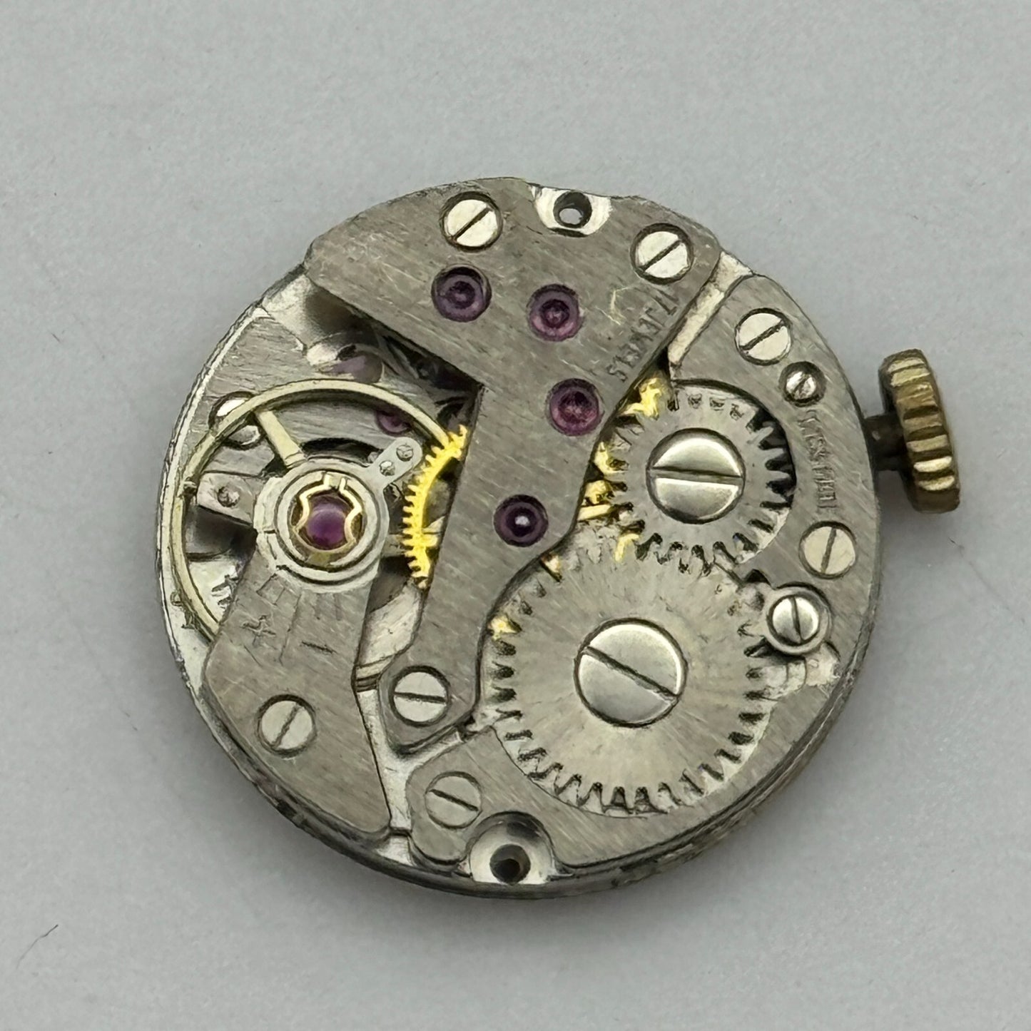 17.5mm Ladies Talis FHF 34 Balance Ok Watch Movement Swiss Vintage PARTS SPARES