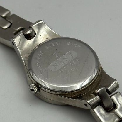 22mm Working Ladies Next M77459 Silver Tone Jewelled Quartz Watch 6 Inches
