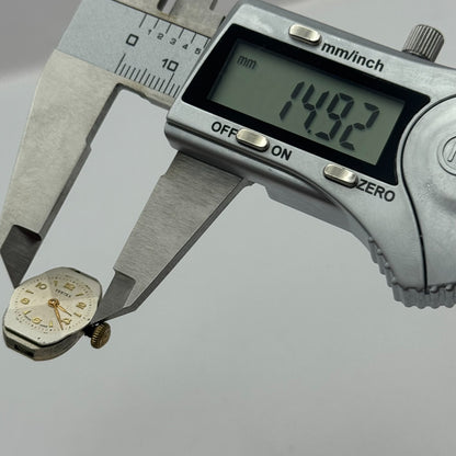 12.7mm Running Vertex Revue 85 Manual Wind 15 Jewels Swiss Watch Movement PARTS