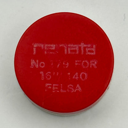 Felsa 140 Balance Wheel Complete And Spring  16’’’ 179 Watch Movement Parts NOS