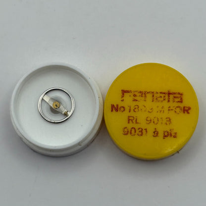 RL 9013 9031 Balance Wheel Complete And Spring a pla 1809 M Watch Movement Parts
