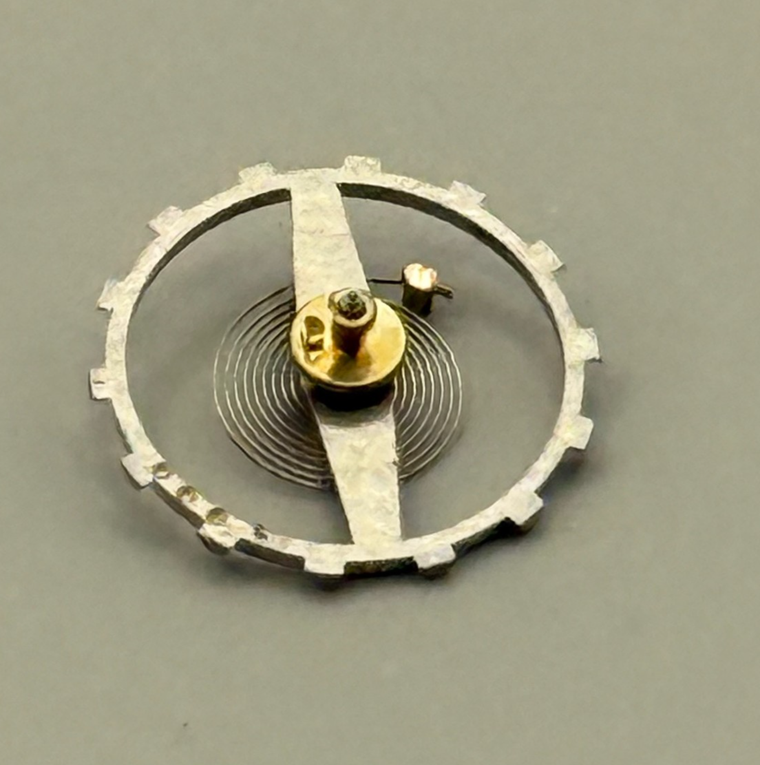 Ebosa Balance Wheel Complete And Spring 10½’’’ Watch Movement Parts  NOS