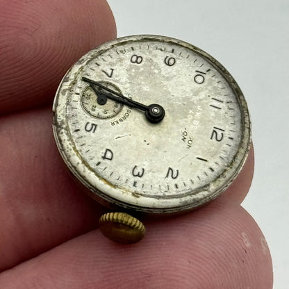 19.7mm J W Benson Cyma Tavannes 424K Manual Wind Watch Movement PARTS REPAIR