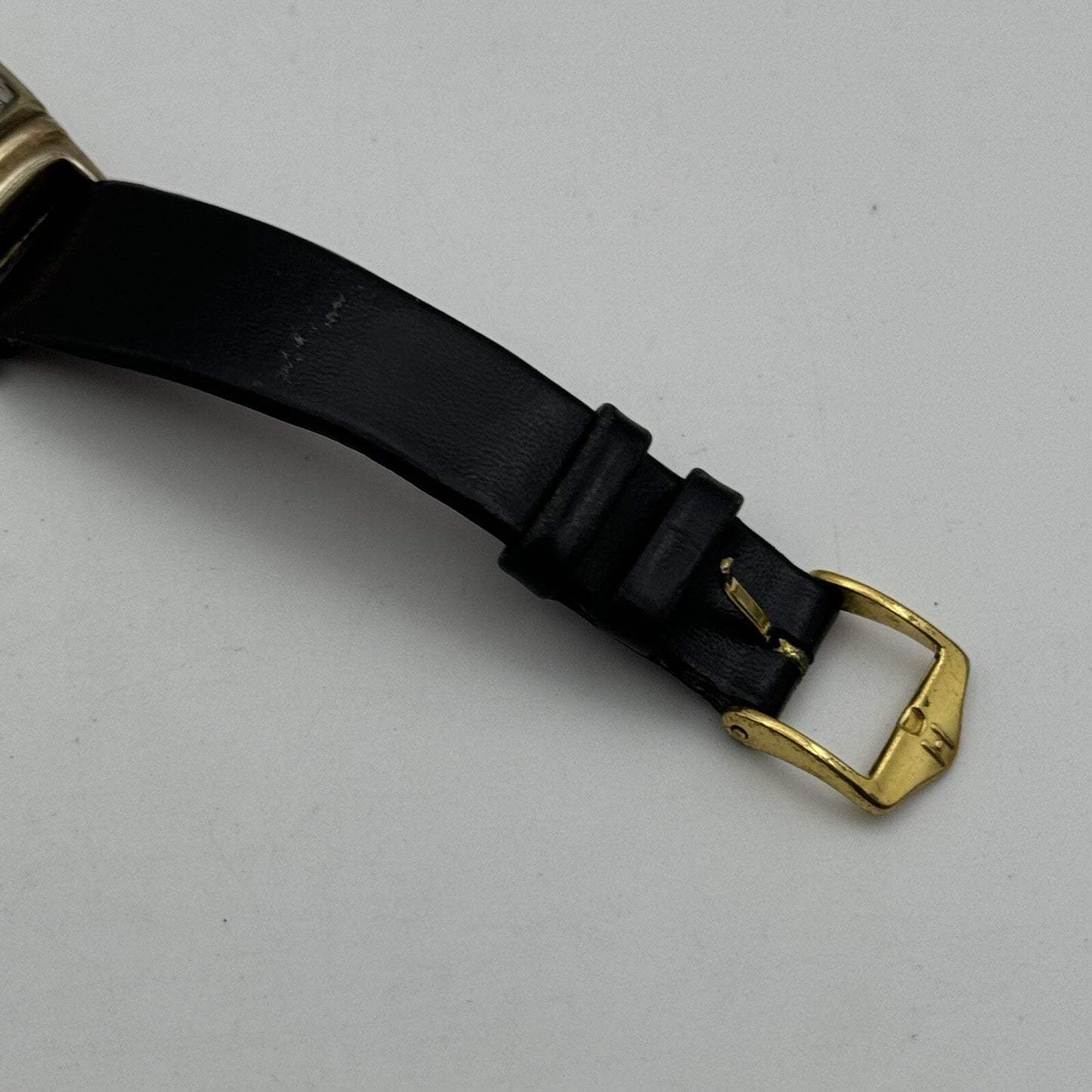 24mm RUNNING Gruen Precision 115 Curved Art Deco Tank Watch Vintage TO RESTORE