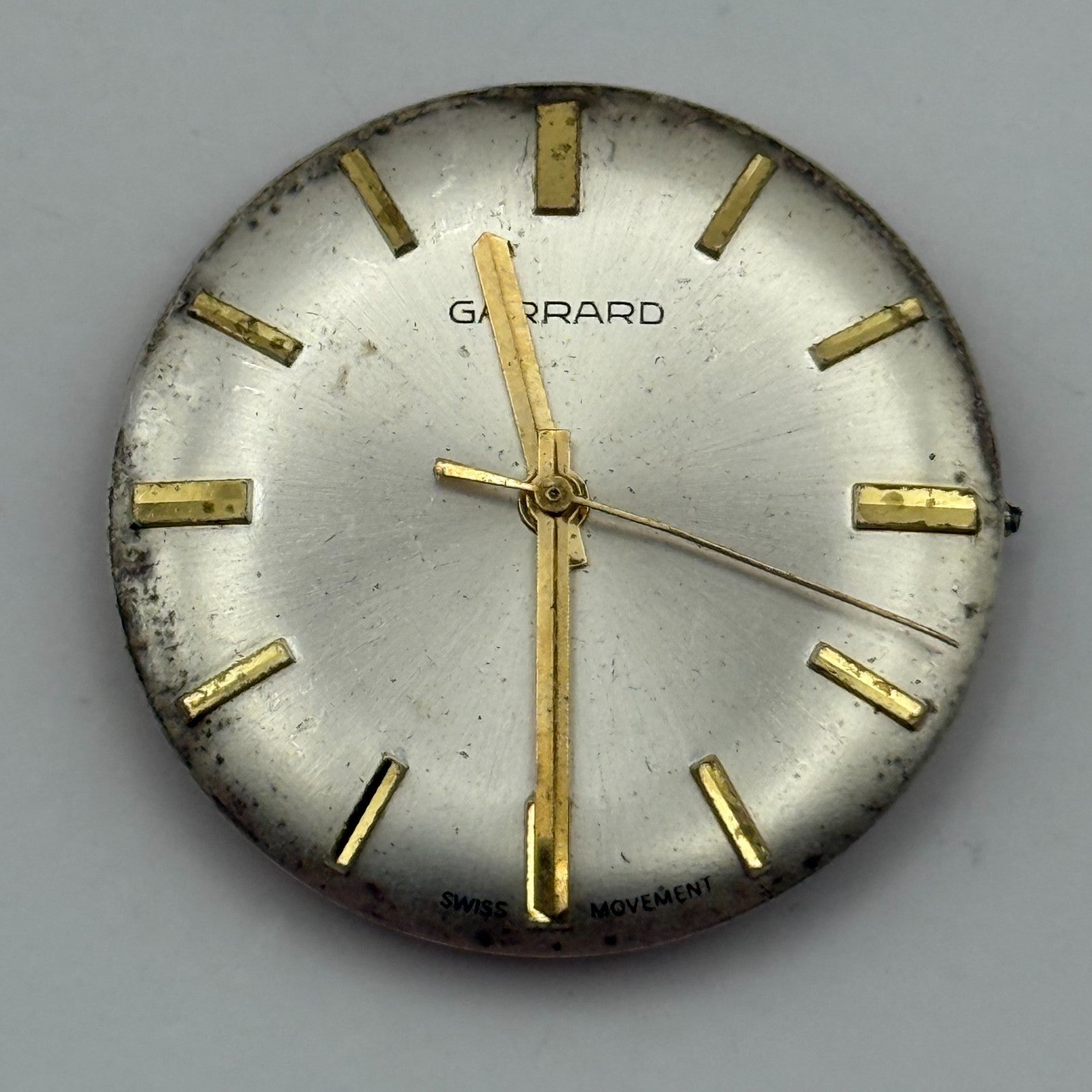 ETA 2801-1 Watch Movement Garrard Manual Wind Vintage Swiss Parts Repair Spares