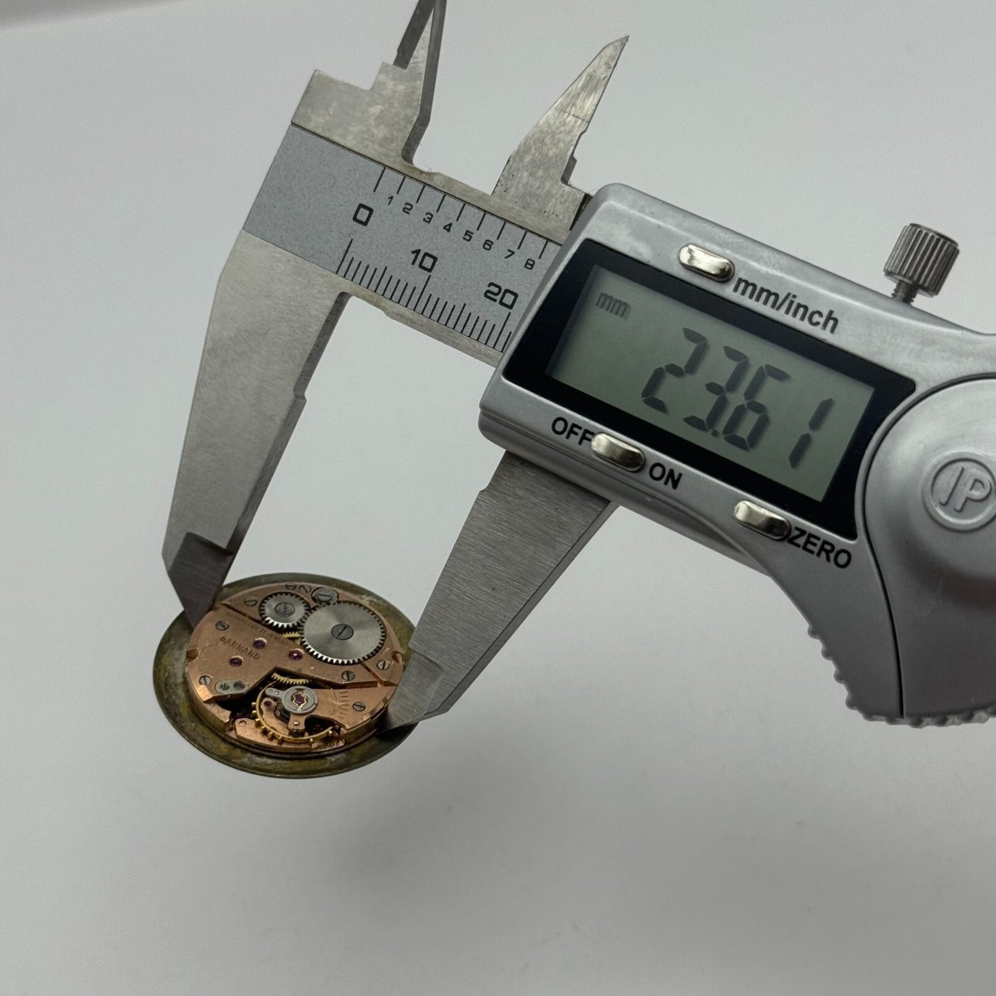 23.6mm Garrard ETA 1280 Balance Ok Watch Movement Swiss Vintage PARTS SPARES