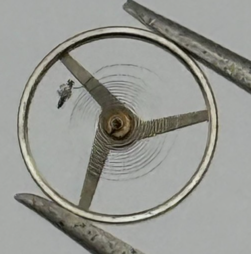 ETA 2412 Balance Wheel Complete And Spring  1413 M Watch Movement Parts 