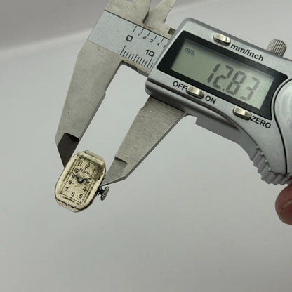 12.8mm Balance Ok Medana 8275 Manual Wind 7 Jewel Swiss Watch Movement PARTS