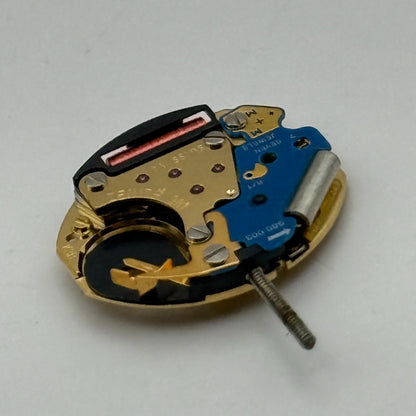 Zenith 981 Watch Movement ETA 980.003 Quartz Swiss 7 Jewel Parts Untested 15.5mm