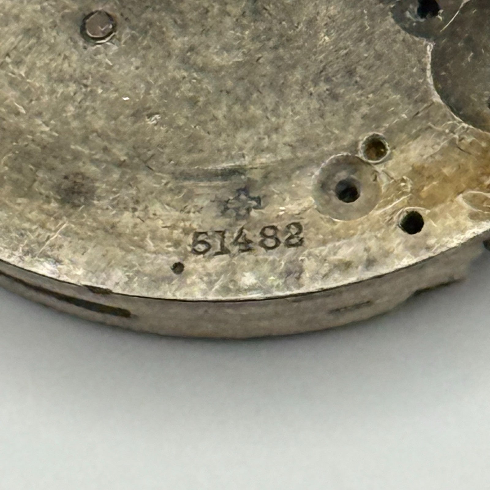 Patent 51482 Watch Movement Manual Wind Vintage Swiss Parts Repair 29.4mm