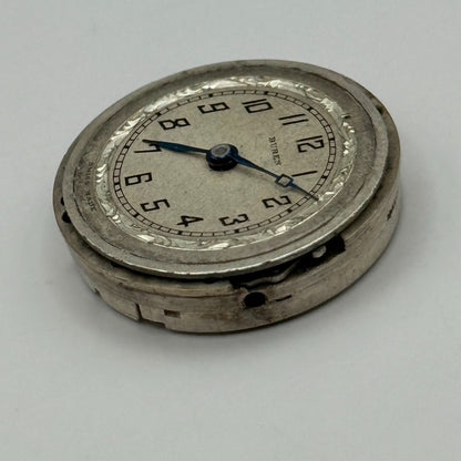 Buren Grand Prix 48 237 Watch Movement Manual Wind Vintage Parts Repair 23.6mm