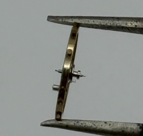 ETA 2512 Balance Wheel Complete And Spring 1112 M Watch Movement Parts NOS