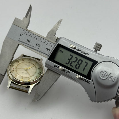 32mm Men’s Manual Wind Ingersoll Shock Proof Watch FOR PARTS TO RESTORE