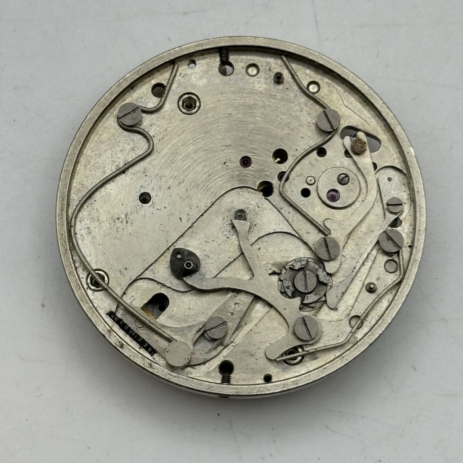 43.2mm Manual Wind Soviet Stop Watch Pocket Watch Movement FOR PARTS Restore
