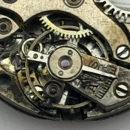 23.6mm 15 Jewels Roman Numerals Trench Watch Movement Manual Wind PARTS SPARES