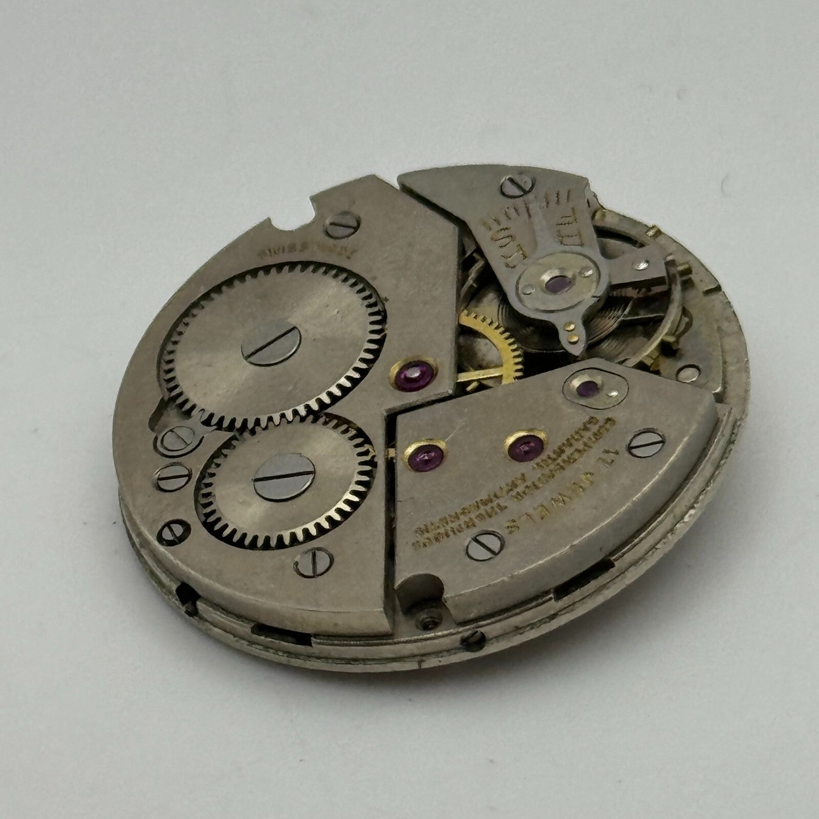 26.9mm Majex Felsa F 390 Manual Wind Watch Movement Swiss Vintage PARTS SPARES