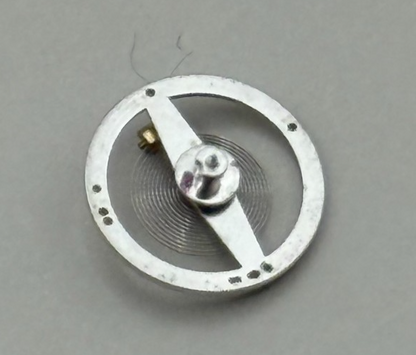 BFG 910 Balance Wheel Complete And Spring 525 Watch Movement Parts NOS