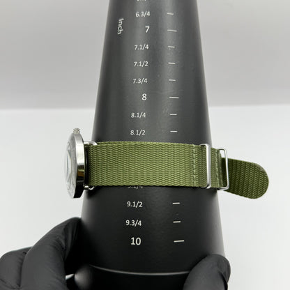 Marc by Marc Jacobs Men's Quartz Watch Black Dial Green Strap 36mm PARTS REPAIR