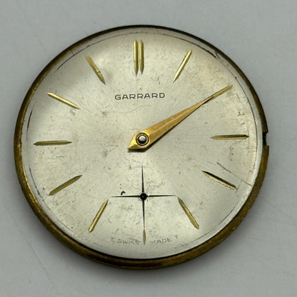 31mm Garrard ETA 1120 Balance Ok Manual Wind Watch Movement Swiss Vintage PARTS