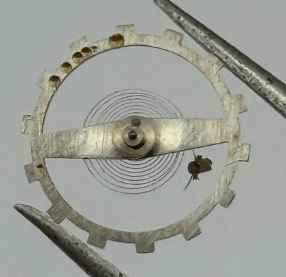 Brac 2001/3 Balance Wheel Complete And Spring  68 Watch Movement Parts NOS