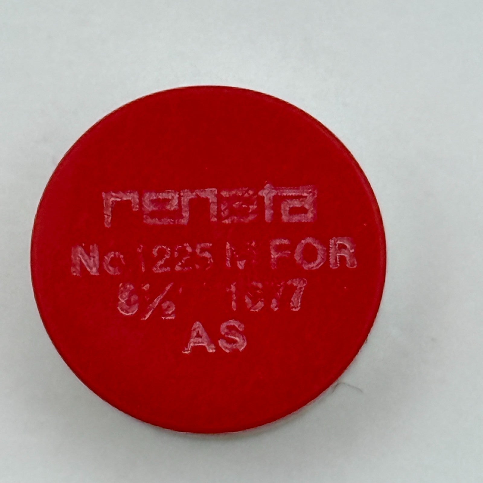 AS 1677 Balance Wheel Complete And Spring 8 1/2''' 1225 M Watch Movement Parts 