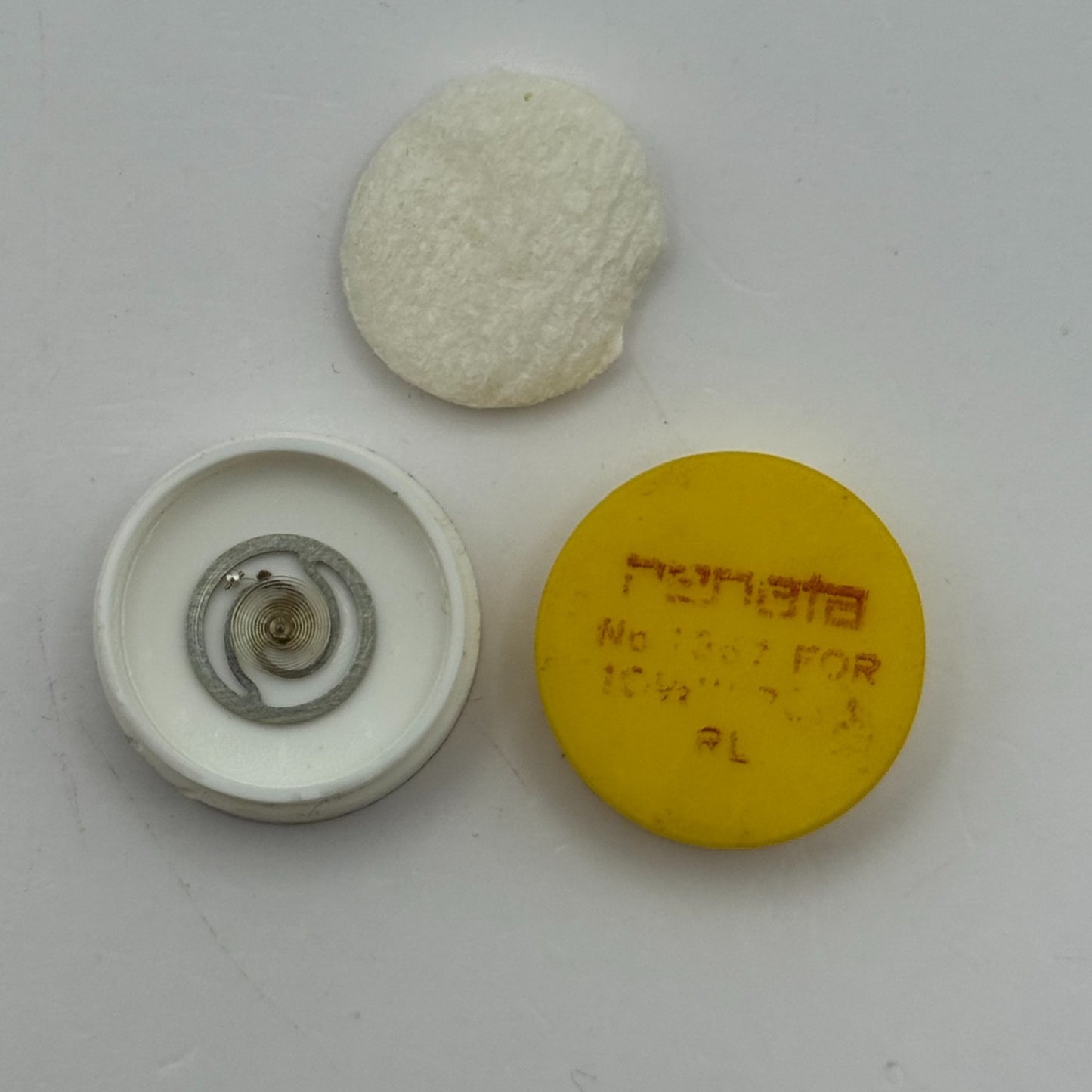 Balance Wheel Complete And Spring 10½’’’ 1367 Watch Movement Parts NOS