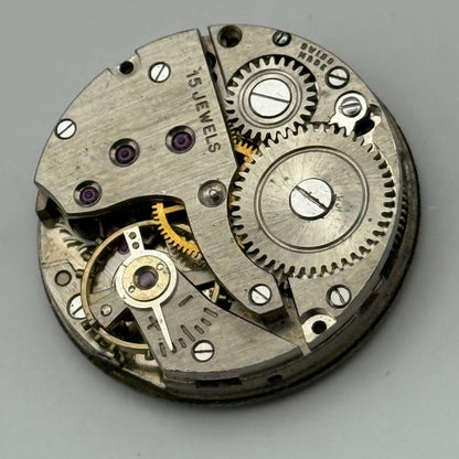 AS 1002 984 Watch Movement Minster Manual Wind Vintage Swiss Parts Repair 24mm