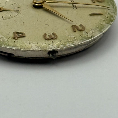 ETA 1120 Watch Movement Garrard Manual Wind Vintage Swiss Parts Repair 26.6mm