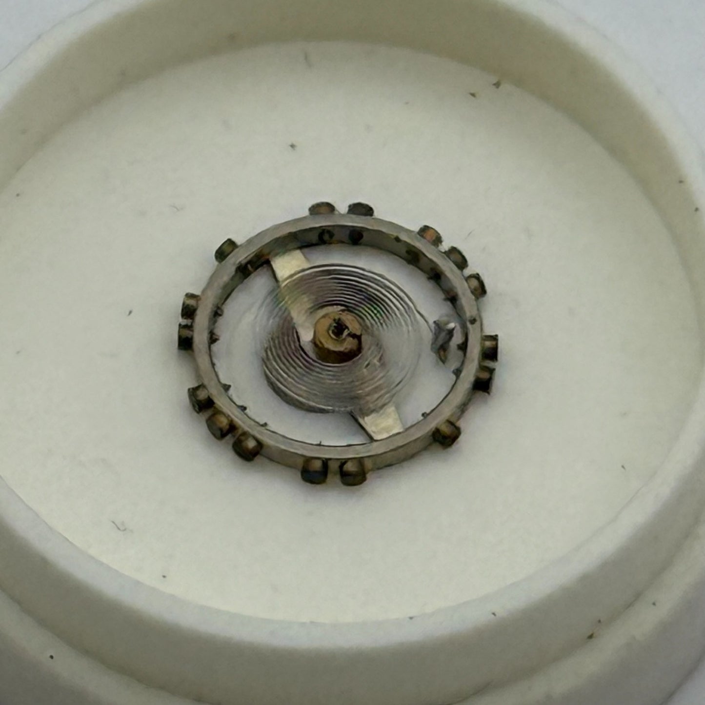 AS 976 1012 Balance Wheel Complete And Spring Inca 532 M Watch Movement Parts