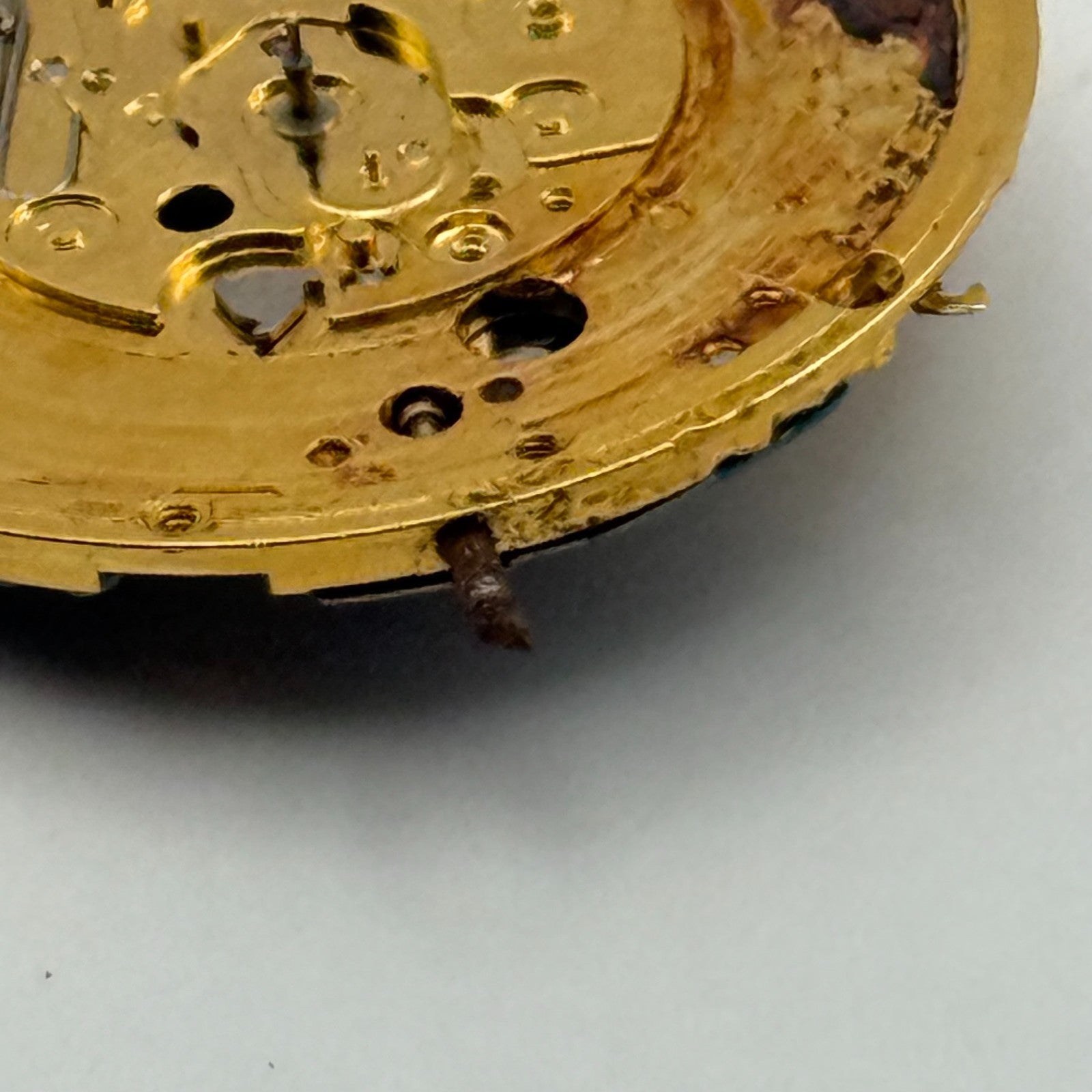ETA 255.441 Quartz Watch Movement 6 Jewels Vintage Swiss Parts Repair 23.8mm