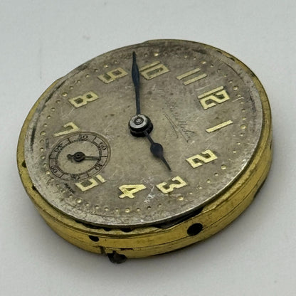 23.6mm Thomas Russell & Son Premier Balance Intact Watch Movement Vintage PARTS