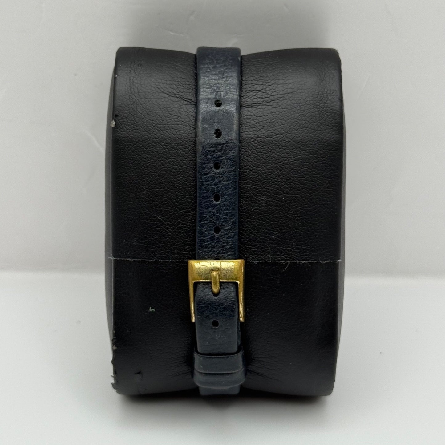 17mm Vintage Rotary Blue Bullseye Dial Swiss Manual Wind Watch PARTS / REPAIR