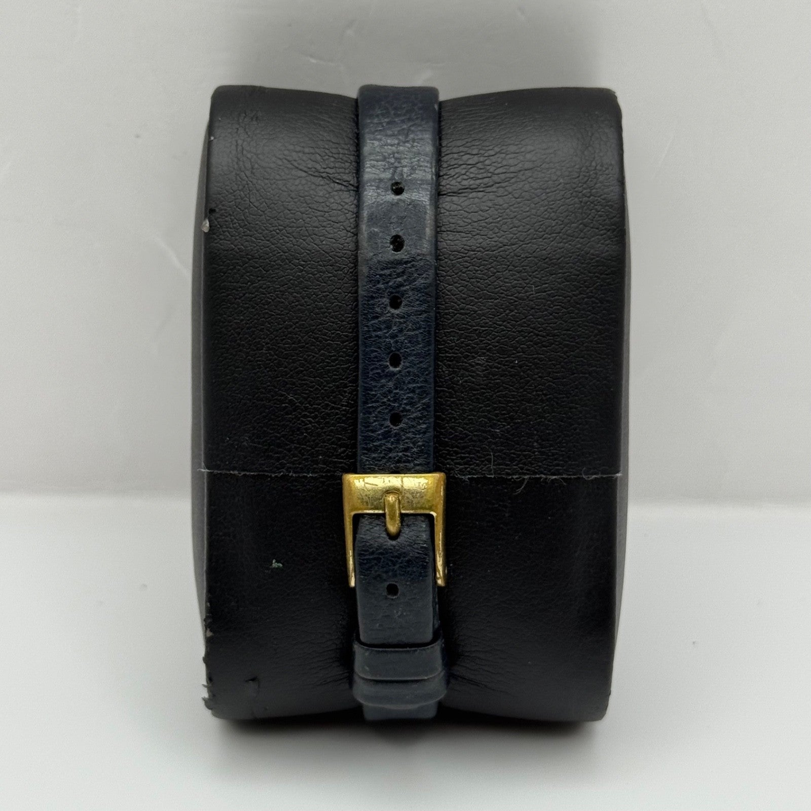 17mm Vintage Rotary Blue Bullseye Dial Swiss Manual Wind Watch PARTS / REPAIR