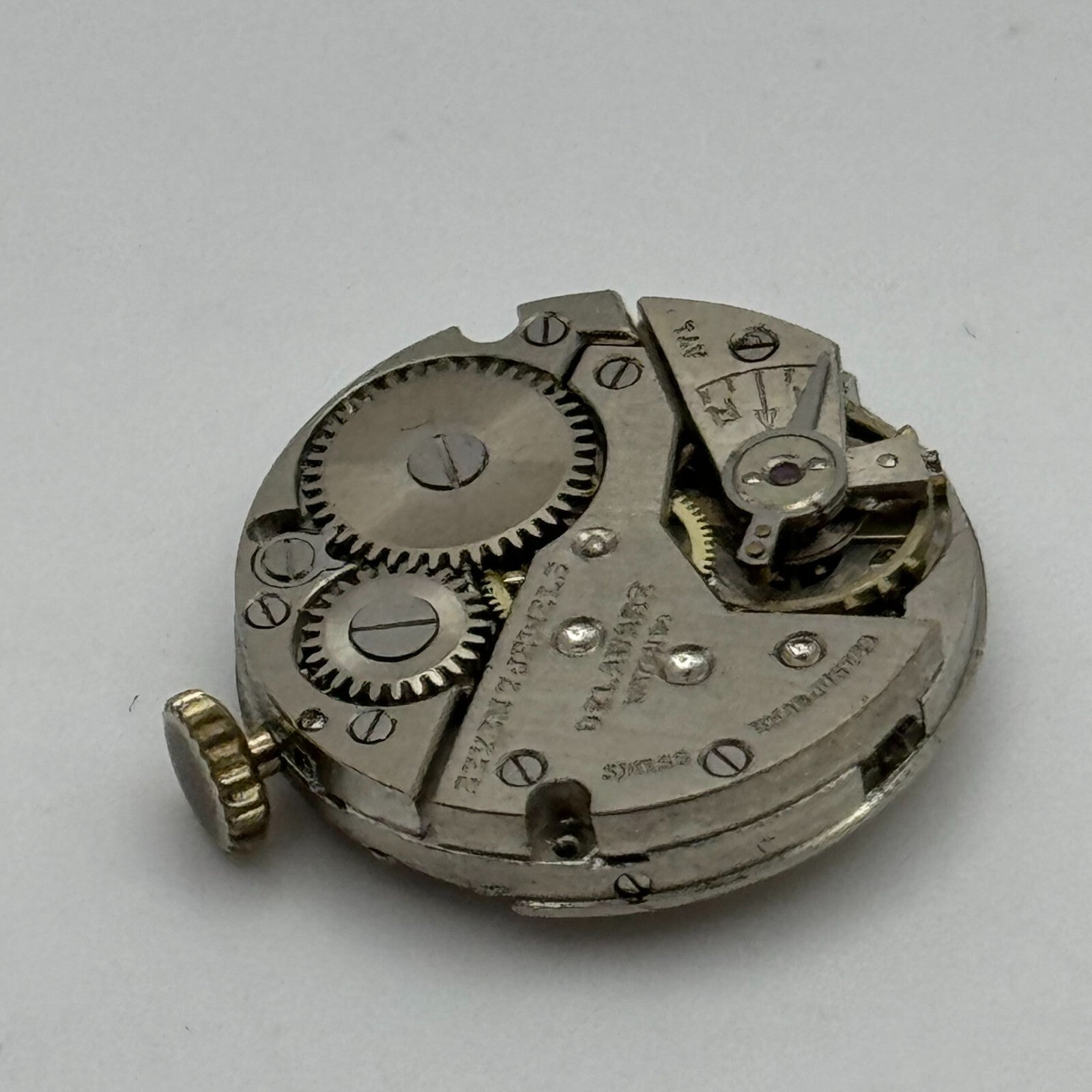 19.7mm Delaware Derby D40 Manual Wind 7 Jewels Swiss Watch Movement PARTS SPARES