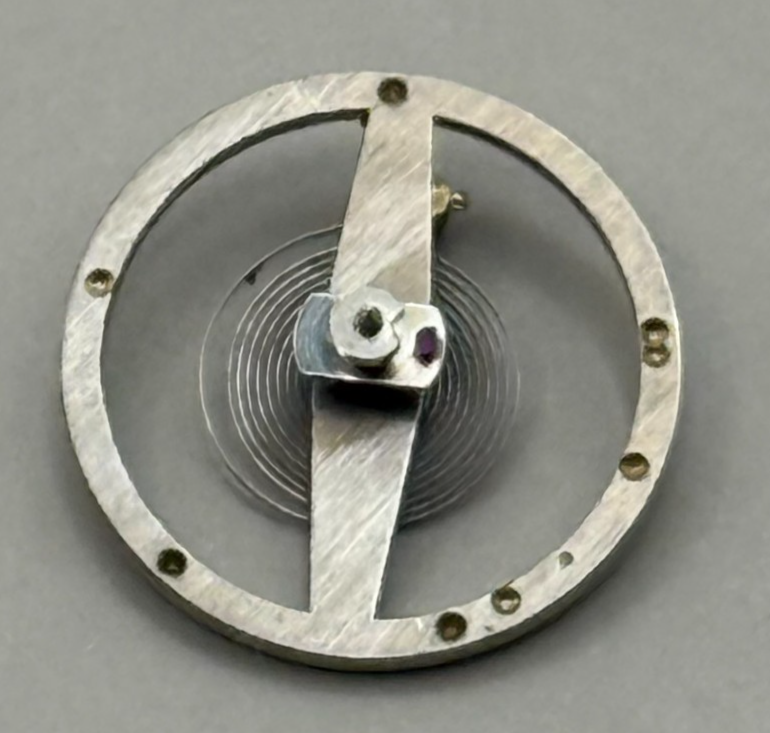 EB 1229 Balance Wheel Complete And Spring Special  Watch Movement Parts NOS 