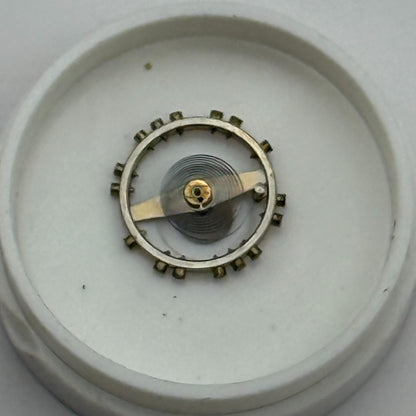 ETA 2410 Balance Wheel Complete And Spring  6¾’’’ 1059 M Watch Movement Parts